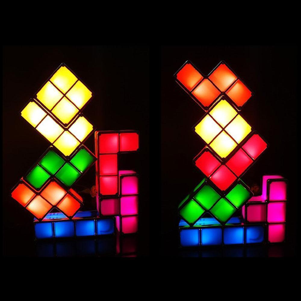 Tetris Stapelbares LED-Nachtlicht | Karnz
