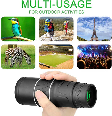 🎁【Geschenkempfehlung】16X52 Monokulares bifokales optisches Zoom Teleskop