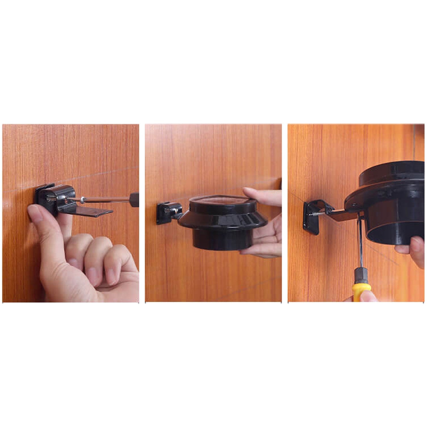 Solarzylinder-LED-Außen-Wasserdichte-Zaun-Wand-Sconces-Lampe | Karnz