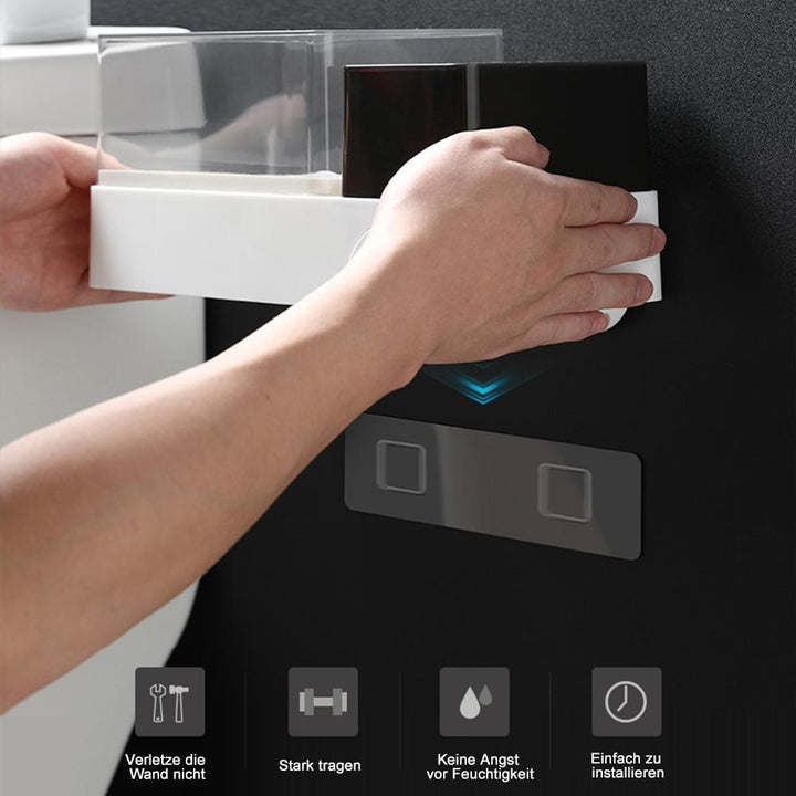 Wasserdichte 3-in-1-Aufbewahrungsbox für Badezimmer | Karnz