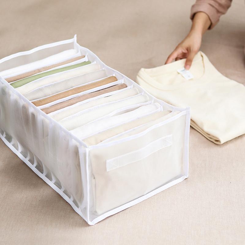 7 Gitter Kleiderschrank Kleidung Netzteiler Organizer | Karnz