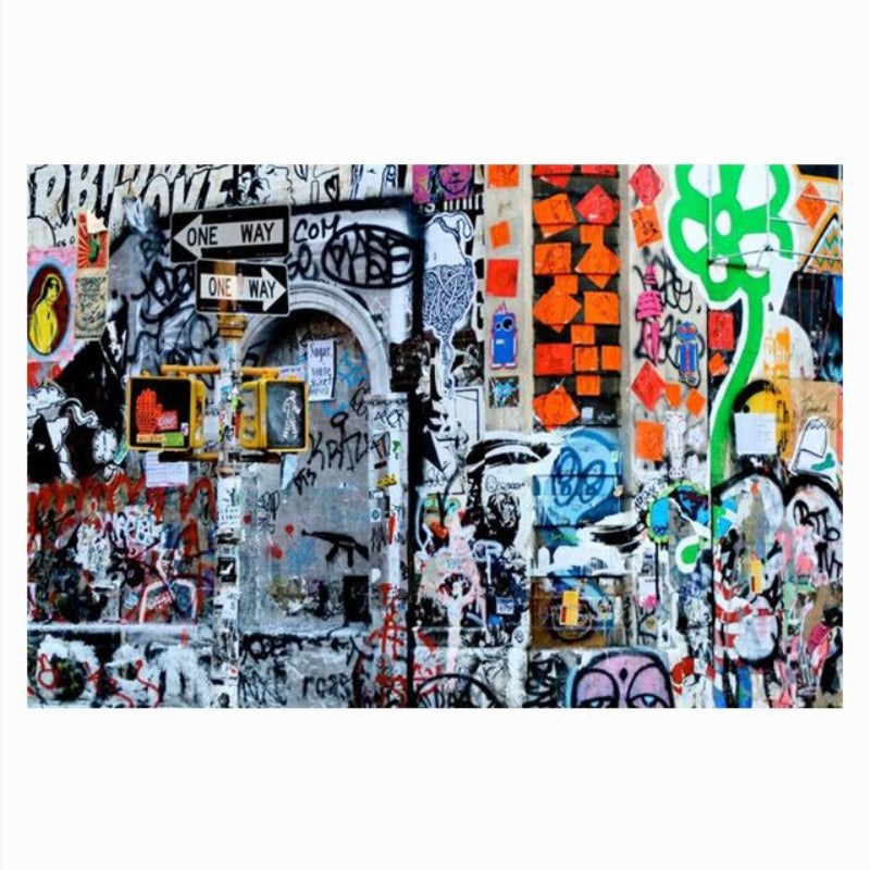Pop Art Street Graffiti - Leinwand Wandkunst Gemälde