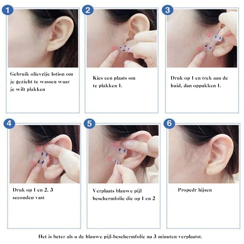 Unsichtbares Facelifting-Tape