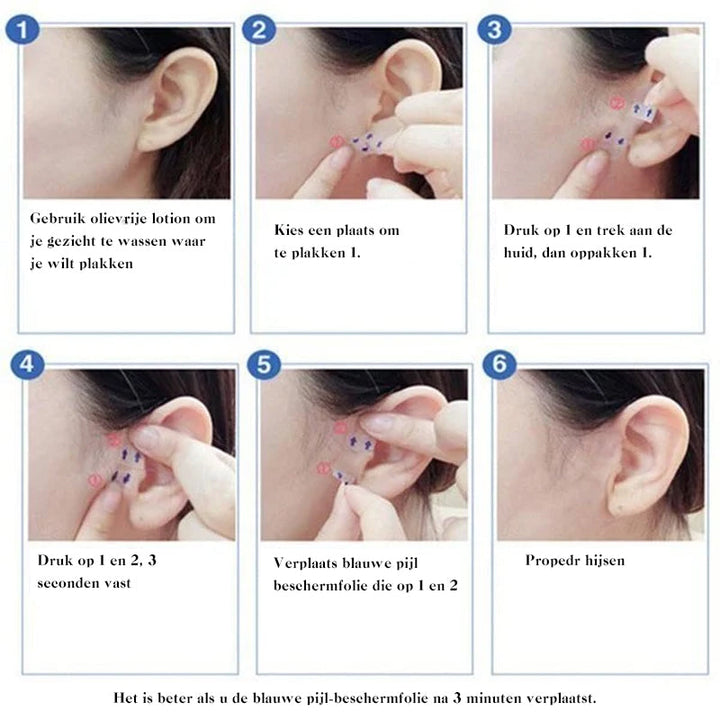 Unsichtbares Facelifting-Tape