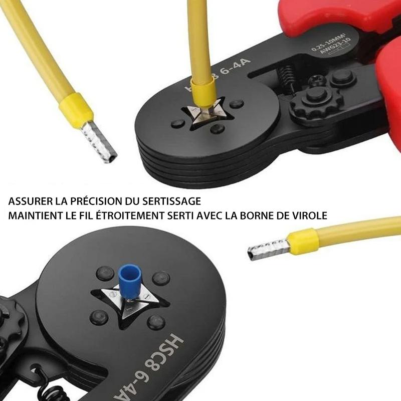 Hochwertiges Ferrule Crimpwerkzeug Set | Karnz