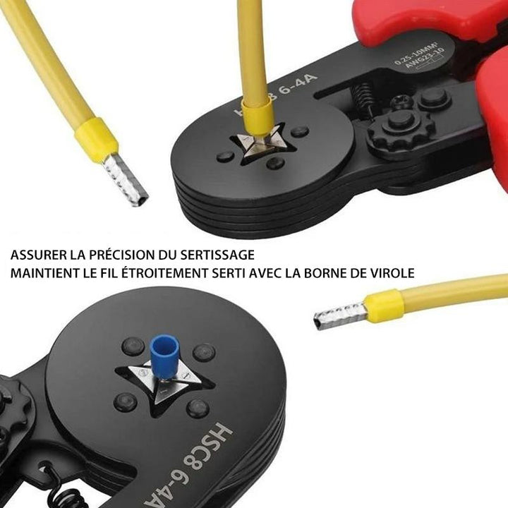Hochwertiges Ferrule Crimpwerkzeug Set | Karnz