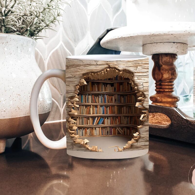 3D Bücherregal Becher | Karnz