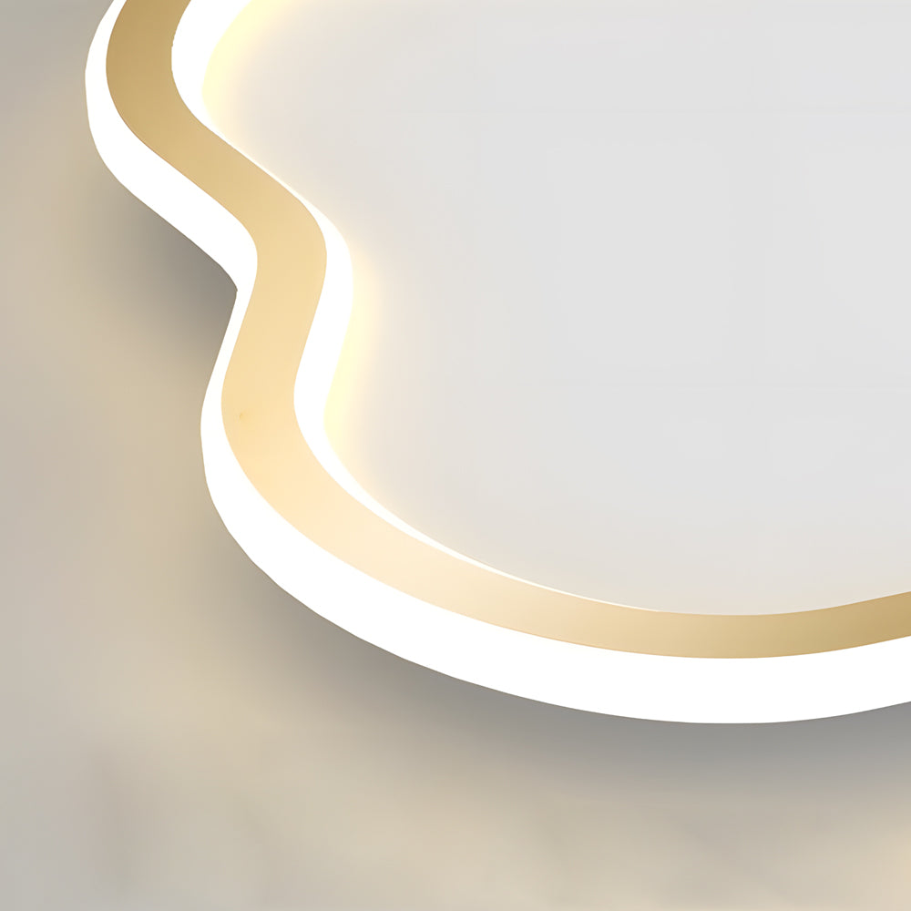 Nordische Deckenleuchte im Pentagramm Design – Aluminium Deckenlampe für Schlafzimmer | Karnz