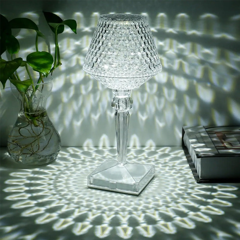 Kristall-Tischlampe | Karnz