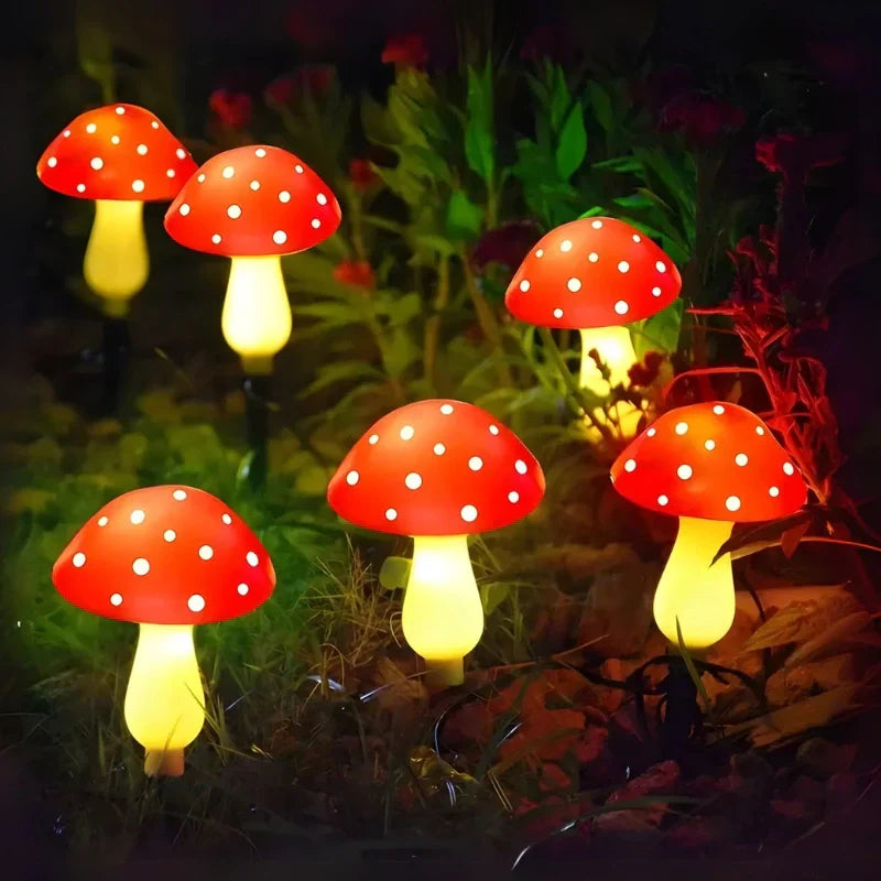 Karnz | MoonlitMushrooms Solar Gartenlichter