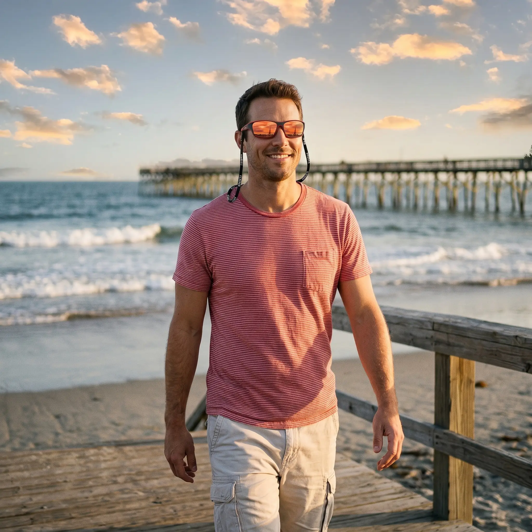 BowLift | PolarSport PRO+ – Professionelle polarisierte Sportsonnenbrille – UV-Schutz und kratzfeste Gläser