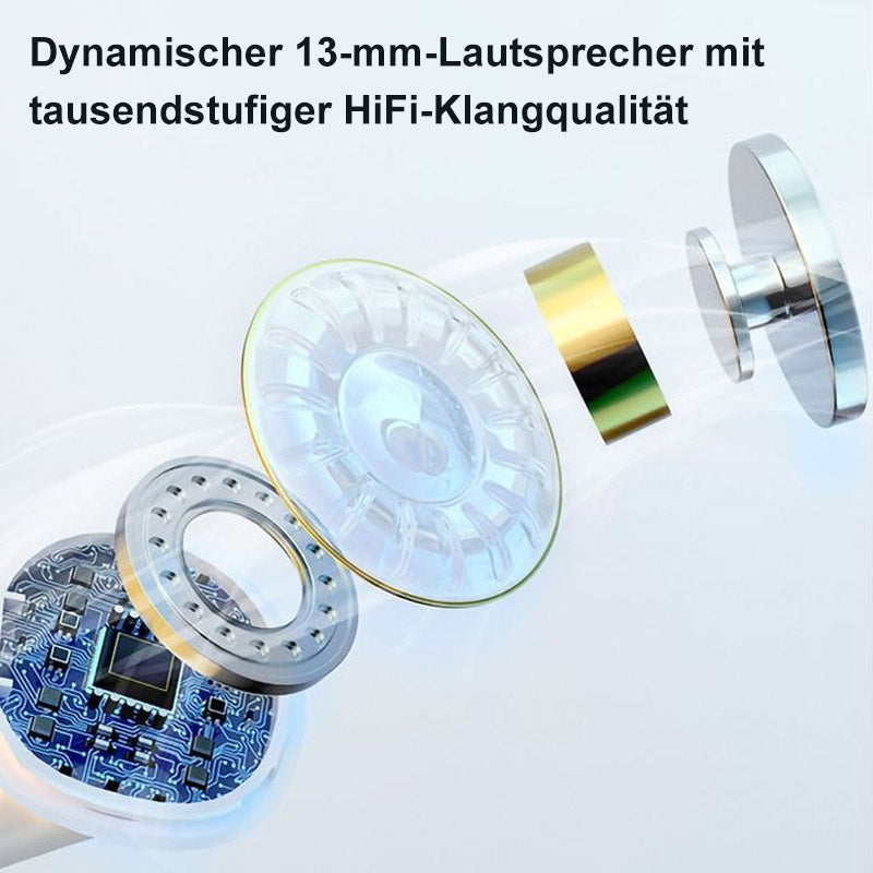 Unsichtbare kabellose Schlaf-Kopfhörer, IPX5 wasserdicht