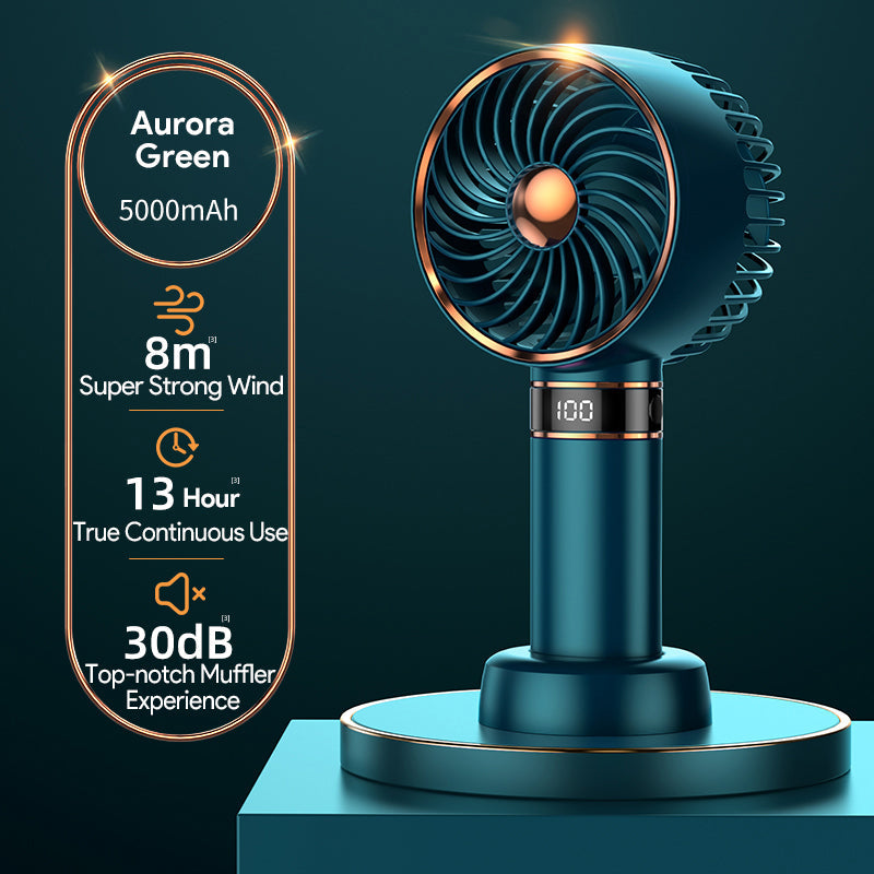 Tragbarer 5000mAh Handheld Mini Klimaanlagenventilator | Karnz