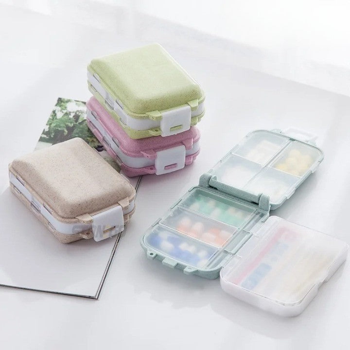 Taschenformat Hausapotheke Pillenorganisator Etui | Karnz