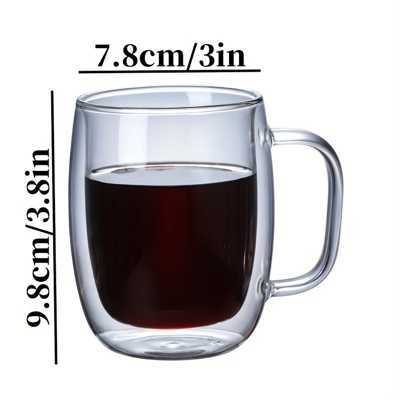 ThermoSip Doppelt Wandbecher – Borosilikatglas, hitzebeständig & elegant | Karnz