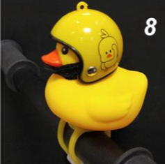 Kleine gelbe Entenfahrradklingel Karnz