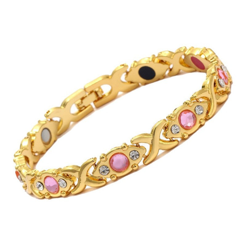 Karnz | Roségold Magnetarmband