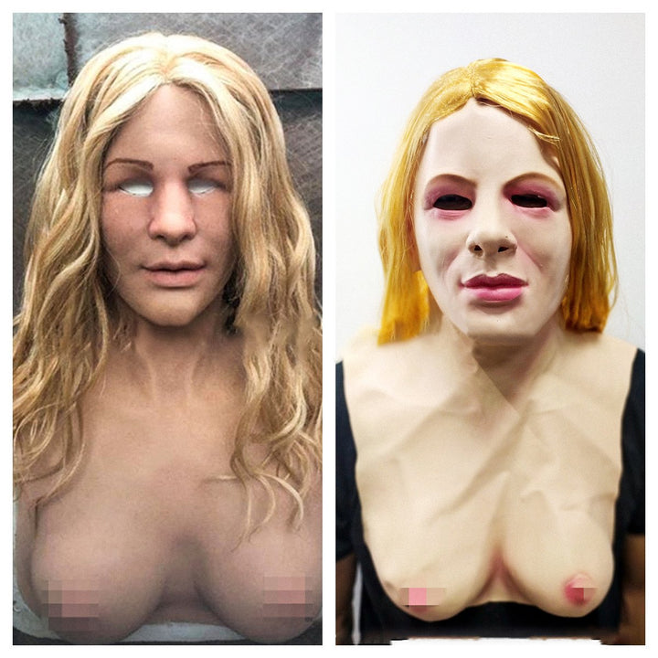 MaskEnigma Halloween Realistische Verkleidung für ältere Menschen