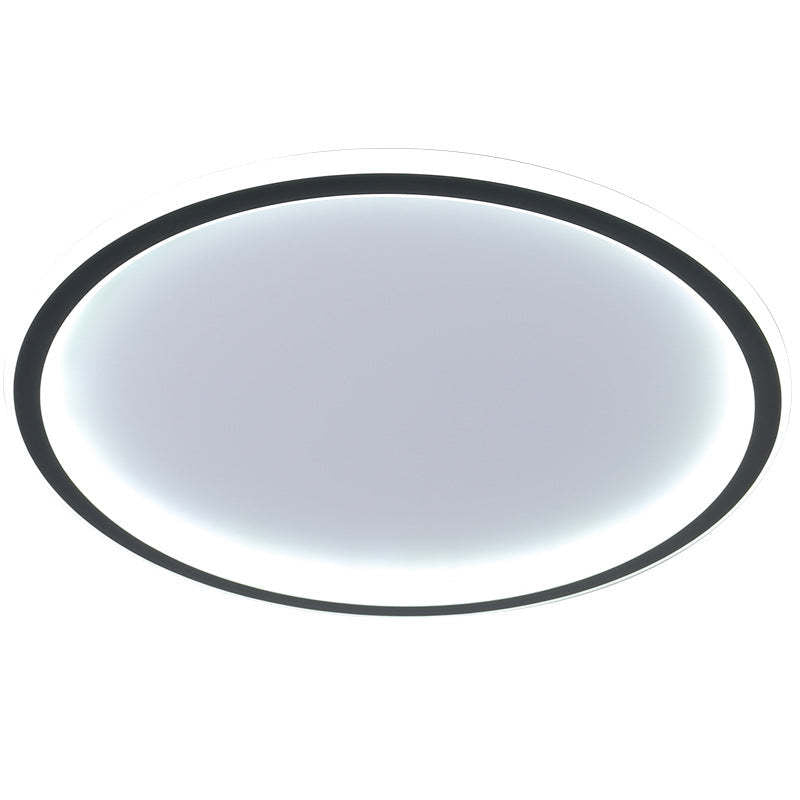 LunaNova – Moderne LED-Deckenleuchte aus Metall/Acryl für Wohn- und Schlafzimmer, ack/Weißes Design