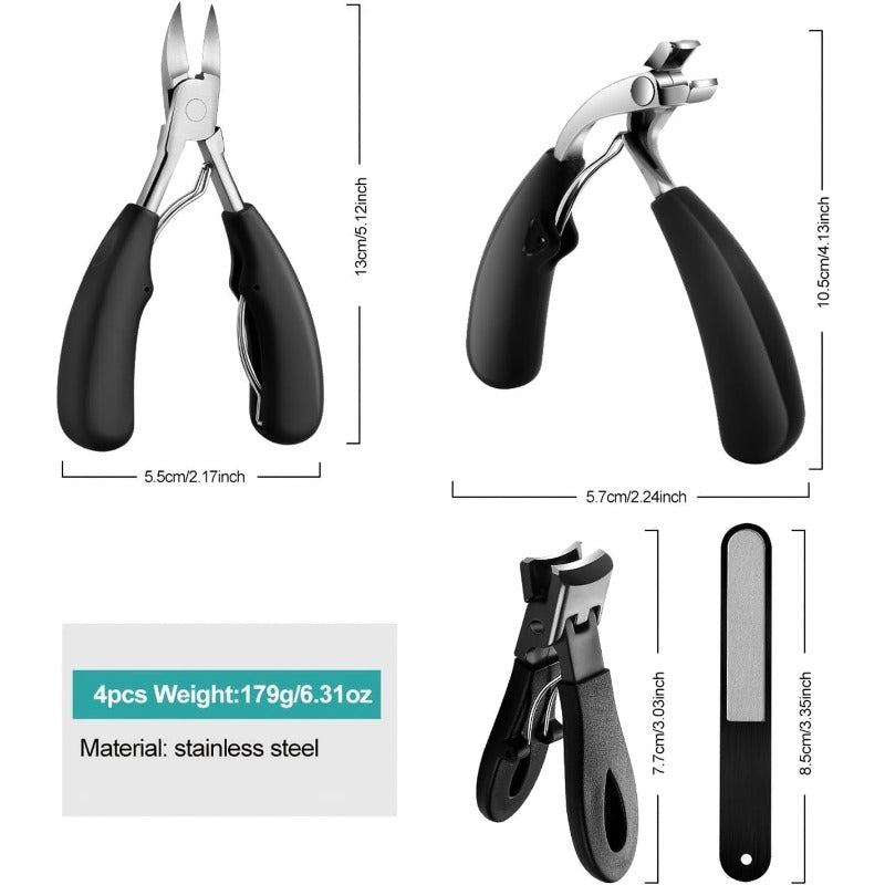 Professioneller gewinkelter Zehennagelclipper Karnz