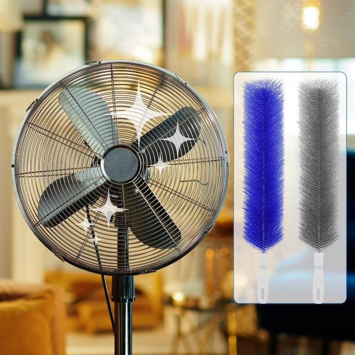 Flexible Mikrofaser Ventilator Staubwedel Bürsten – Wiederverwendbare Reinigungswerkzeuge für Klingen, Ventile & Jalousien Karnz