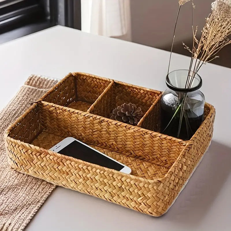 Emly Rattan Organizer Korb | Karnz
