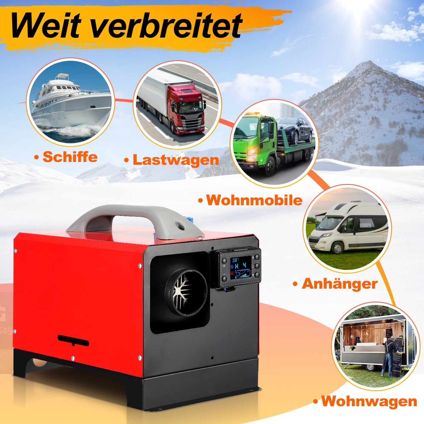 8KW 12V Standheizung Diesel Auto | Karnz
