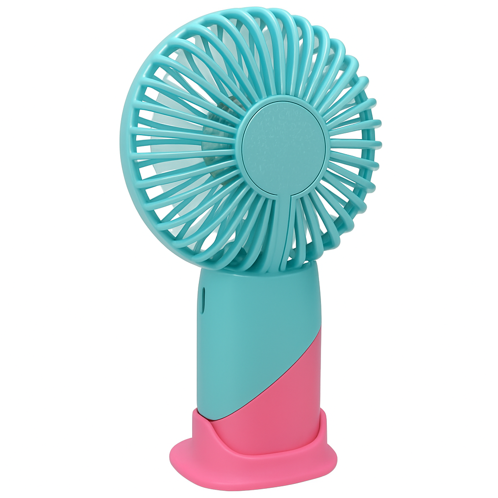 ColorTwist™ Mini Ventilator – 3-Geschwindigkeit Wiederaufladbarer Tragbarer Ventilator | Karnz