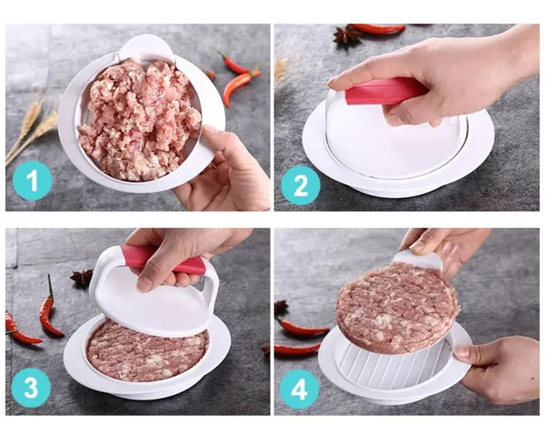 PattyPro — Machen Sie im Handumdrehen perfekte, saftige Burger wie ein Profi | Karnz