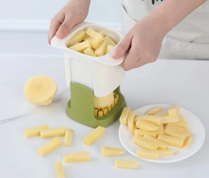 ChopMaster – Multifunktionaler Gemüseschneider & Pommes-Schneider mit Handdruckmechanismus | Karnz