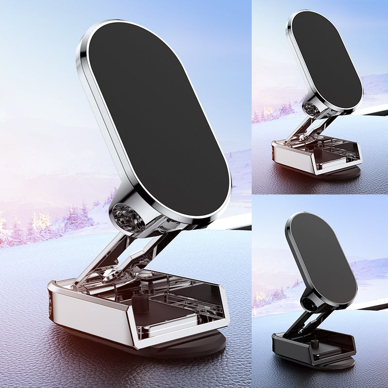 Klappbarer Auto-Handyhalter aus Metall