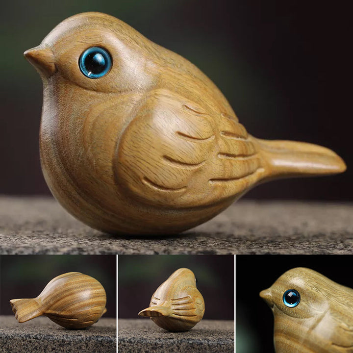 Handgefertigte Holz geschnitzte Vogel Karnz