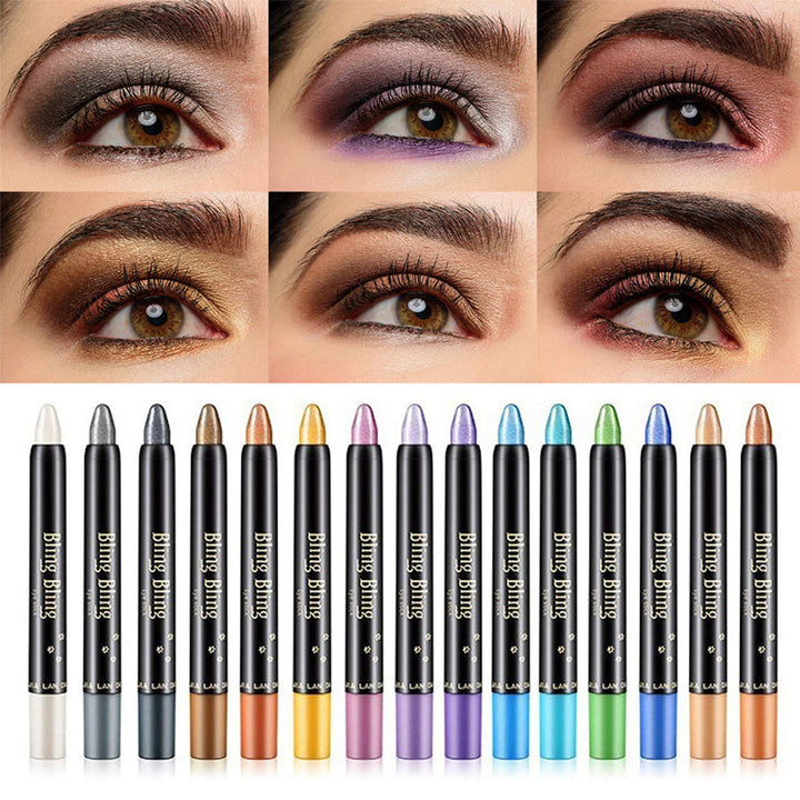 15-Farben-Highlighter-Lidschattenstift