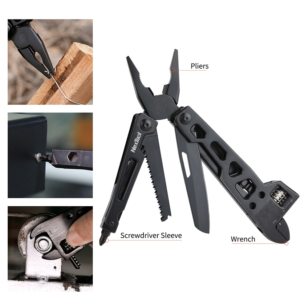 9in1 Werkzeug Combo Ultimatives DIY Überlebens-Multitool | Karnz
