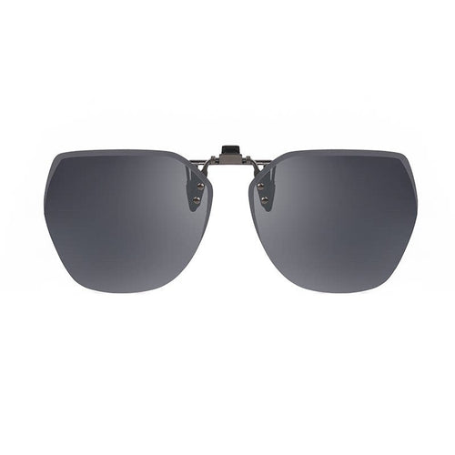 Karnz | Clip-on randlose polarisierte Sonnenbrillen, mit Blendfreiheit und hochklappbarem Design, für Outdoor/Fahren