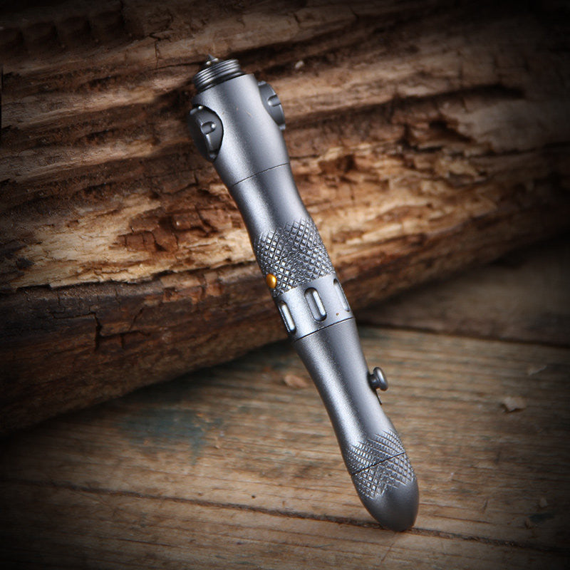 Karnz | Multifunktions-EDC-Stift mit Fensterheber, Licht & Spinner