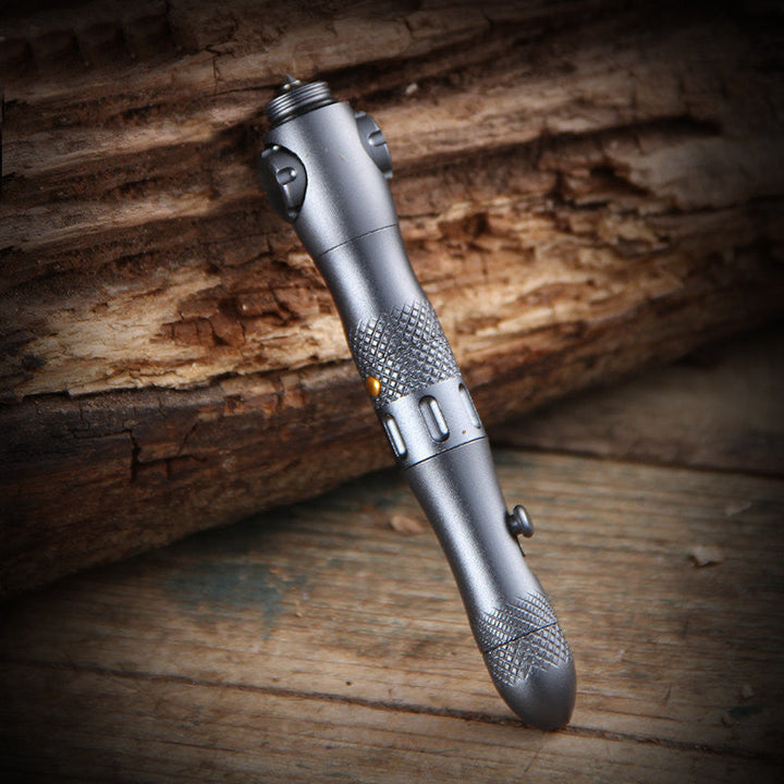 Karnz | Multifunktions-EDC-Stift mit Fensterheber, Licht & Spinner