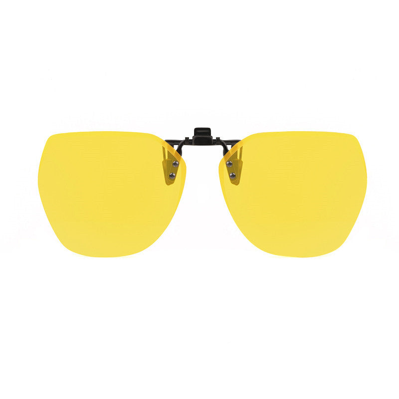Karnz | Clip-on randlose polarisierte Sonnenbrillen, mit Blendfreiheit und hochklappbarem Design, für Outdoor/Fahren