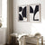 Nordic Minimalist Abstrakt Beige Schwarz Form &amp; Linie Wandkunst Fine Art Leinwanddrucke Bilder für modernes Wohnzimmer Schlafzimmer Kunstdekoration | Karnz