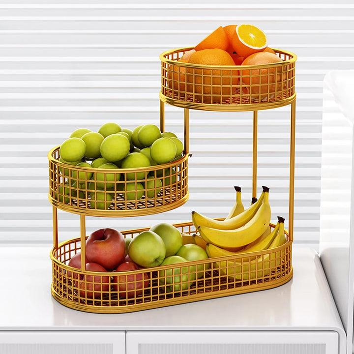 FruitElegance – Metall Drahtkorb für Obst & Gemüse Karnz