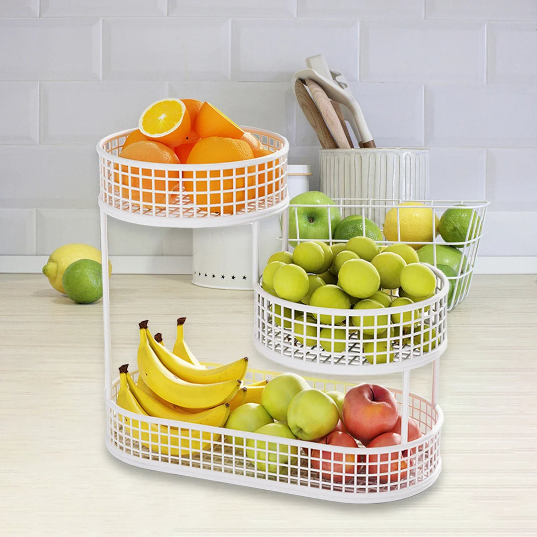 FruitElegance – Metall Drahtkorb für Obst & Gemüse Karnz