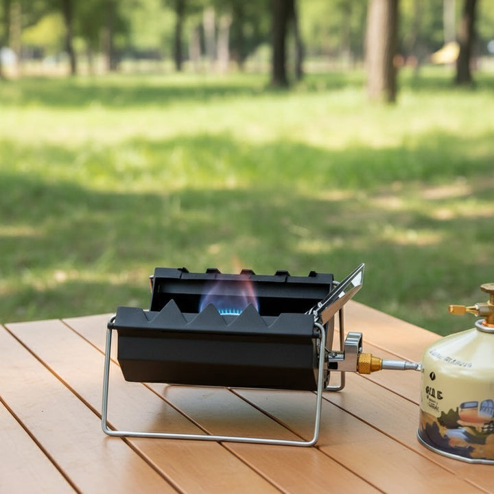 Quick-Fold Camping Gas Stove | Karnz