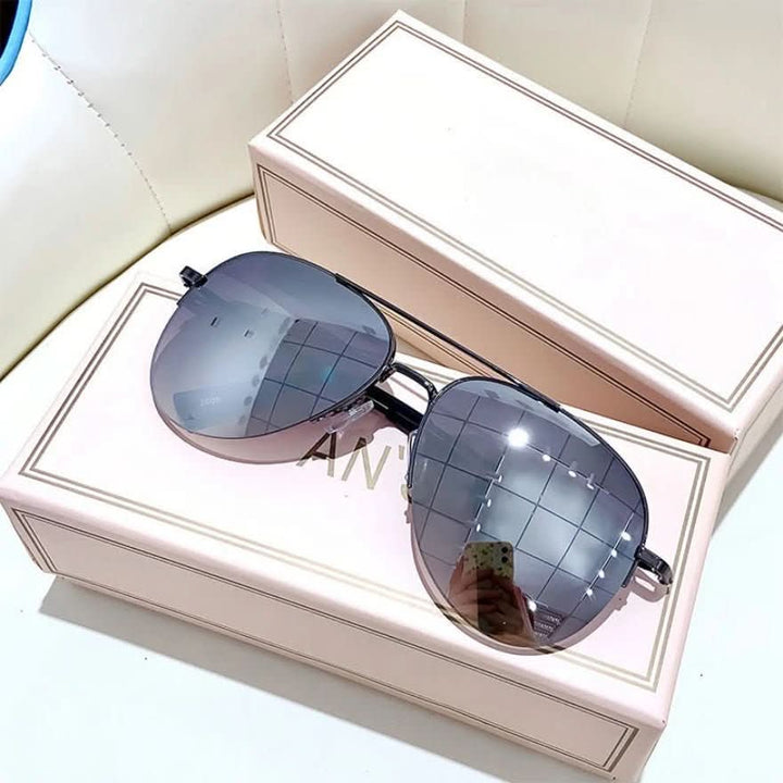 Pilotensonnenbrille Herren mit Verlaufsgläsern UV400 | Karnz