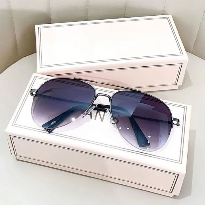 Pilotensonnenbrille Herren mit Verlaufsgläsern UV400 | Karnz