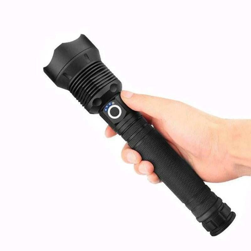 2023 Neujahrs-Limited-Time-Verkauf LED-Taktischer wiederaufladbarer Laser-Taschenlampe 90000 hohe Lumen-Kaufe 2 Gratis VIP-Versand | Karnz