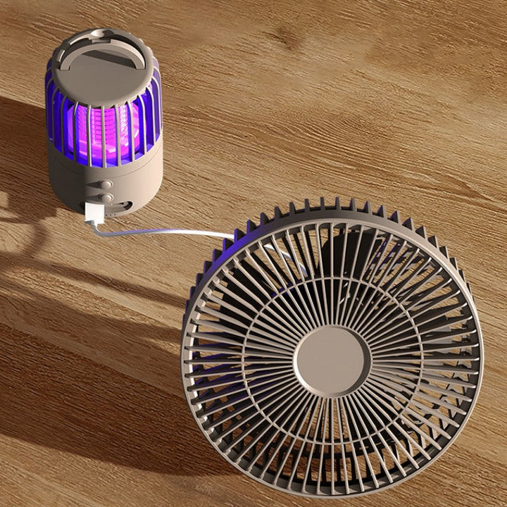 Outdoor 4-in-1 Mückenabwehr Powerbank Nachtlicht Ventilator | Karnz