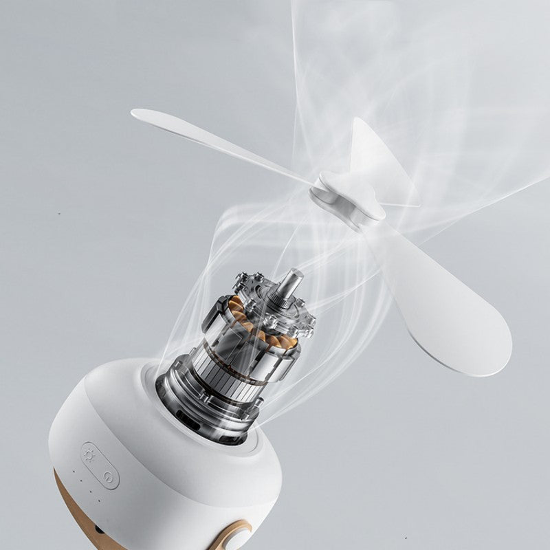 Multifunktionaler tragbarer leiser elektrischer Ventilator Licht | Karnz