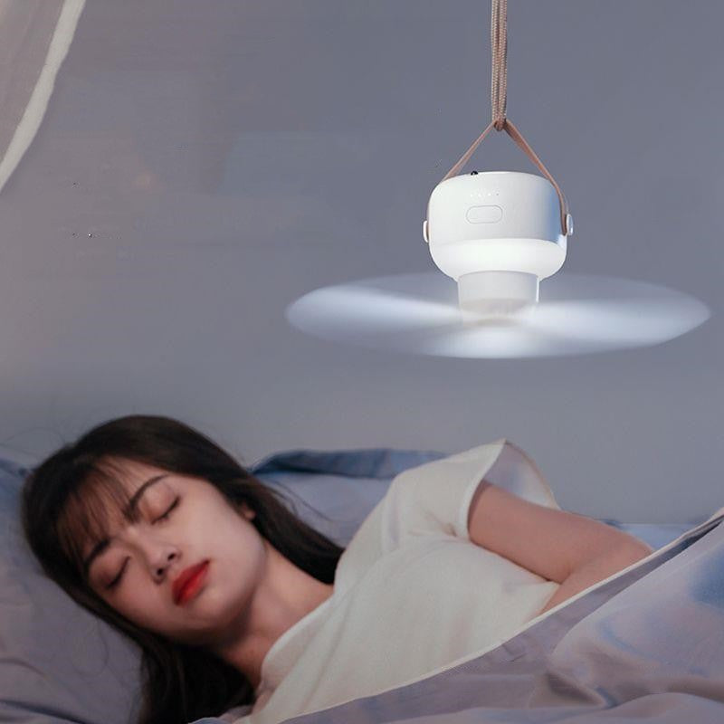 Multifunktionaler tragbarer leiser elektrischer Ventilator Licht | Karnz