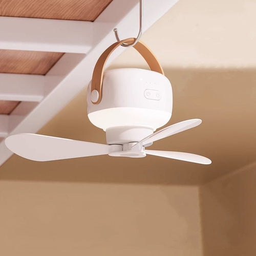Multifunktionaler tragbarer leiser elektrischer Ventilator Licht | Karnz