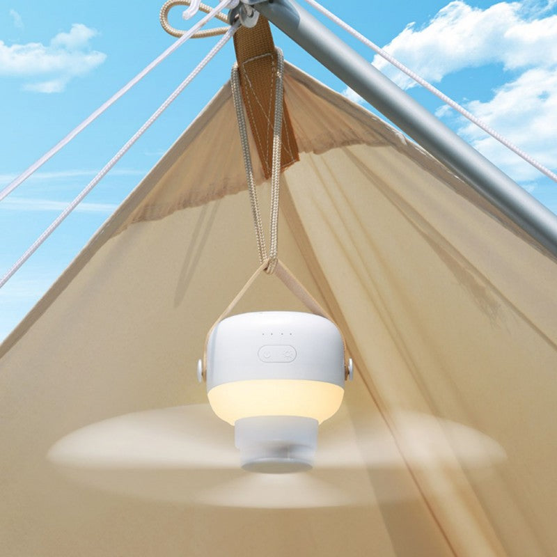 Multifunktionaler tragbarer leiser elektrischer Ventilator Licht | Karnz